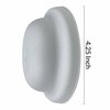 American Built Pro Clean-Out Cover Plate, 4-1/4 in. Diameter Plastic Bellshape White 104BW P1